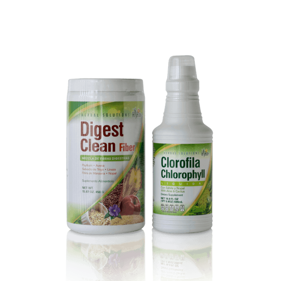 Anti – Constipation: Digest Clean + Chlorophyll